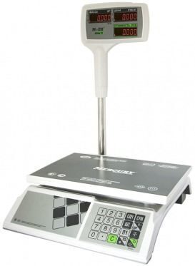 Весы торговые M-ER 326-15.2 ACPX LED "Slim X"